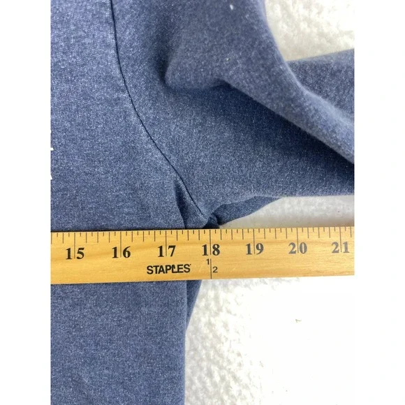 Patagonia Women's Small Blue Built To Endure Cotton Full Zip Hoodie Jacket - Picture 3 of 10